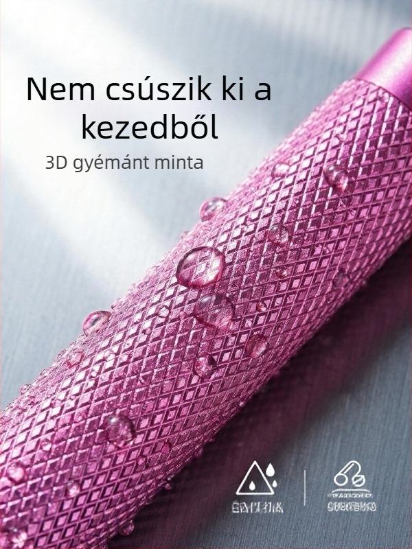 Acélból készült ugrókötél alumínium ötvözet nyéllel, beépített nagy sebességű csendes csapágyak, 360° sima forgás, könnyű, csúszásmentes, kopásálló