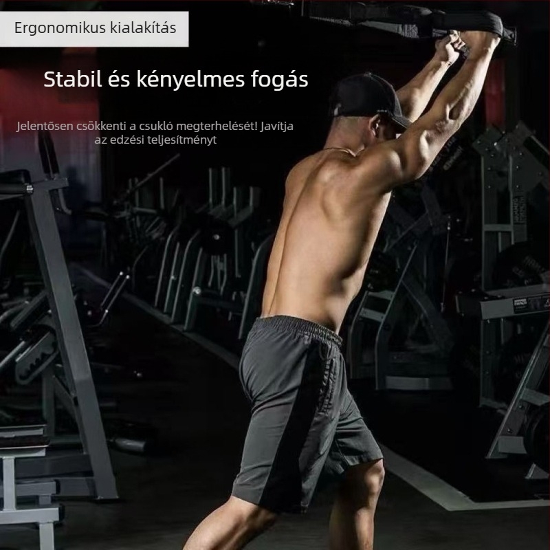 Többszegmenses hosszabbító kötél fitnesz gantryhoz, vastagított felső húzó kötél, kettős fejű nyomó, bicepsz és tricepsz számára