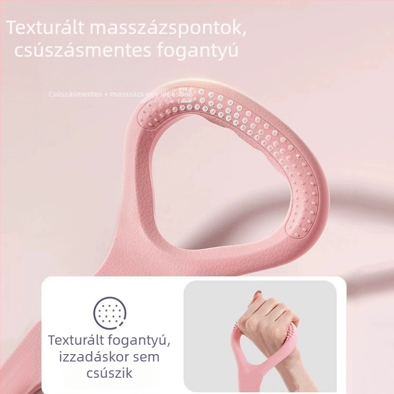 8-as alakú ellenálláserősítő hát- és váll-edzéshez, jóga nyújtó szalag