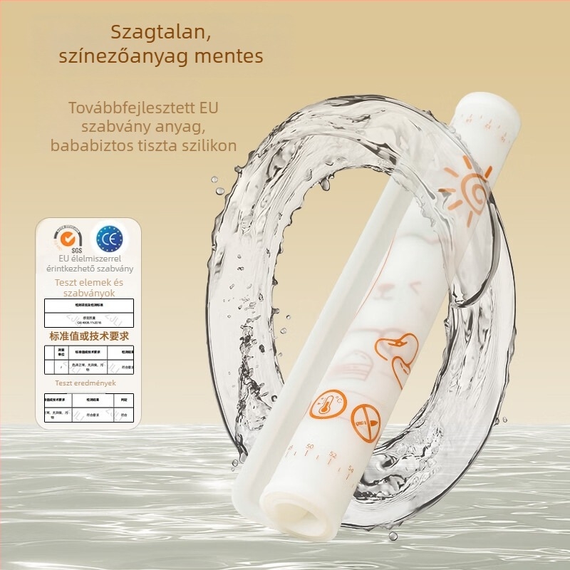 Átlátszó szilikon gyúrótábla tésztához, élelmiszer-minőségű, bababarát