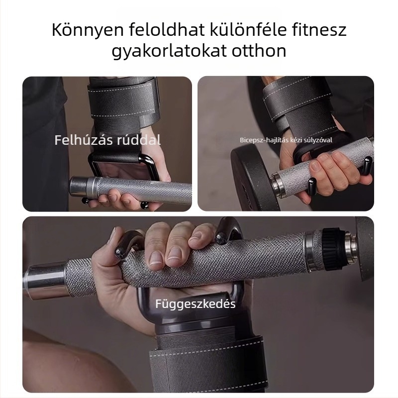 Xtep erősegített felhúzóhorog vízszintes rúdhoz – csuklótámasz edzéséhez (férfiak és nők)