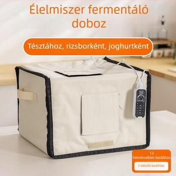 Állandó hőmérsékletű erjesztő doboz otthoni használatra, tészta kelesztő készülék, joghurt és rizsbor fermentációja
