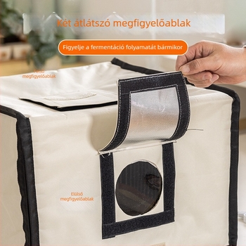 Állandó hőmérsékletű erjesztő doboz otthoni használatra, tészta kelesztő készülék, joghurt és rizsbor fermentációja
