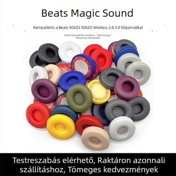 Beats Solo2/Solo3 vezeték nélküli fejhallgatóhoz való bőrtok