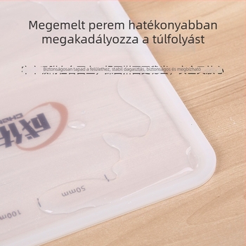 Szilikon dagasztó matrac – vastagított nyújtó felület, tapadásmentes, otthoni sütéshez