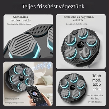 Beltéri elektronikus boksz célpont reakciós fényekkel, felnőtteknek — akasztós típusú Sanda edzőfelszerelés