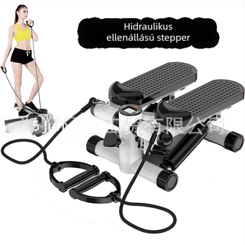 Mini elliptikus gép otthoni használatra, hidraulikus ellenállás, halk kompakt léptető, max terhelés 100 kg