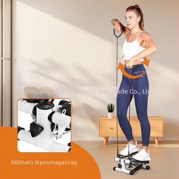 Mini elliptikus gép otthoni használatra, hidraulikus ellenállás, halk kompakt léptető, max terhelés 100 kg