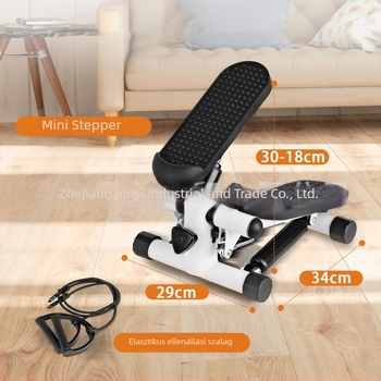Mini elliptikus gép otthoni használatra, hidraulikus ellenállás, halk kompakt léptető, max terhelés 100 kg