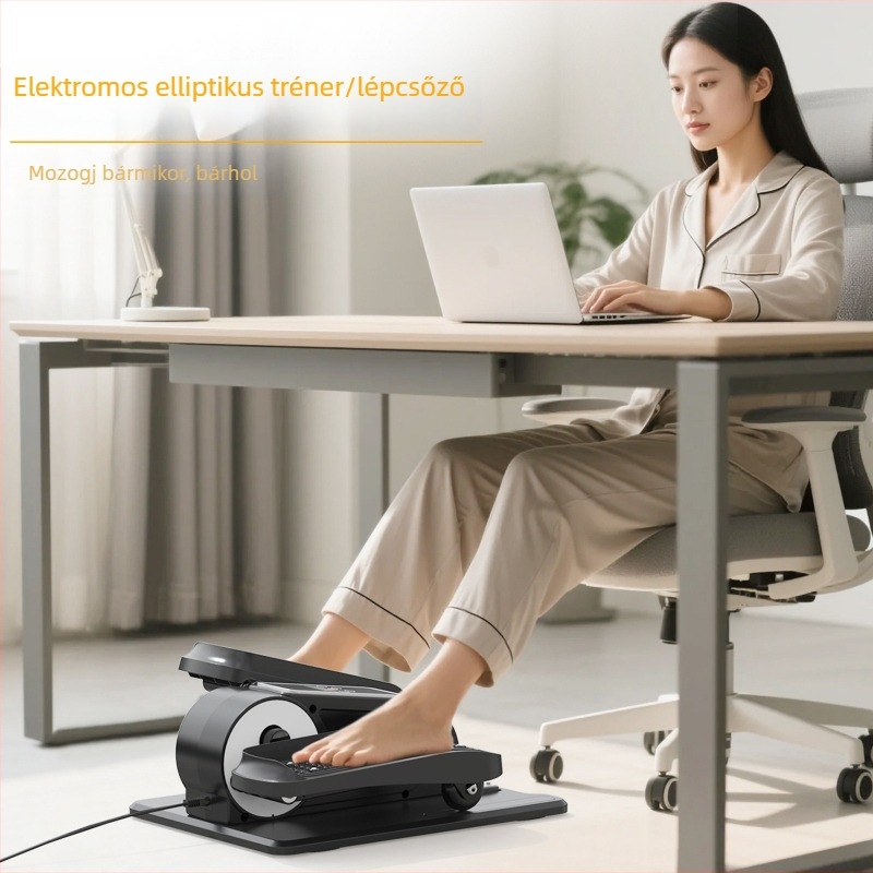 Új elektromos léptető és elliptikus készülék otthonra és irodába – láb edzés, rehabilitáció, kompakt fitnesz felszerelés