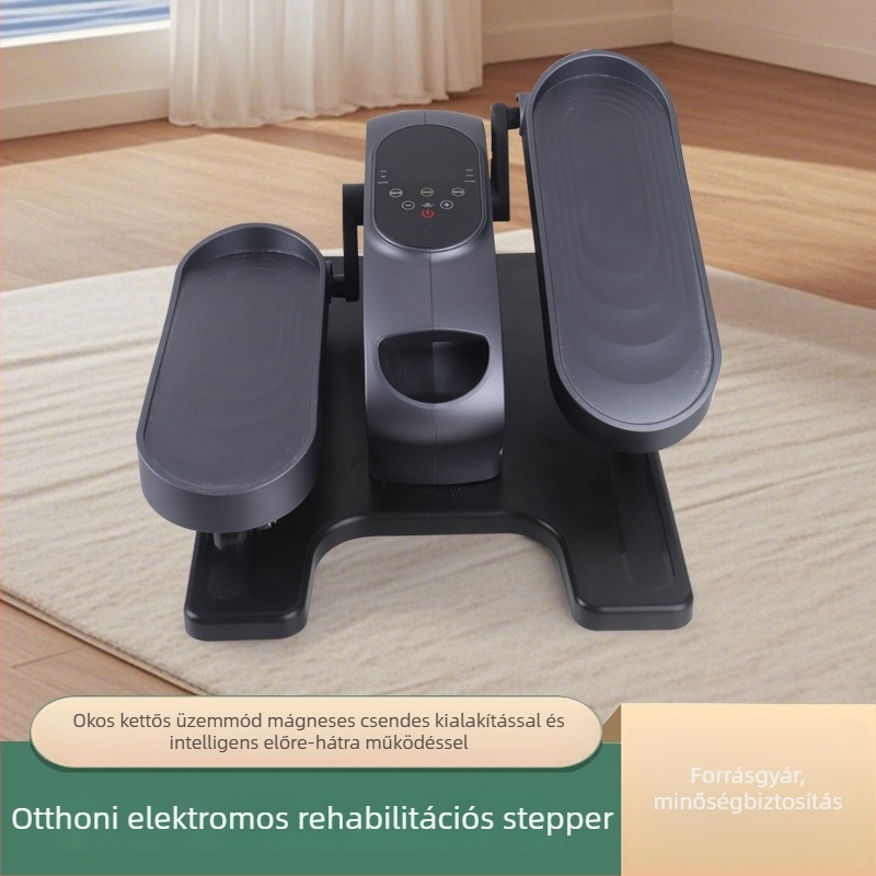 Kompakt elektromos rehabilitációs léptetőgép otthoni használatra – többfunkciós elliptikus tréner