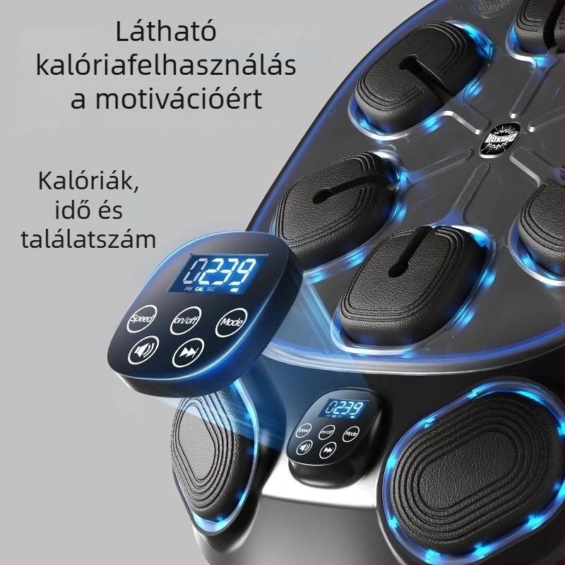 Okos Bluetooth-os bokszgép otthoni edzéshez – elektronikus cél, sanda cél és falra szerelhető cél