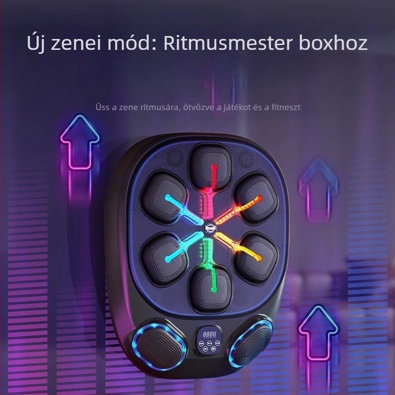 Okos Bluetooth-os bokszgép otthoni edzéshez – elektronikus cél, sanda cél és falra szerelhető cél