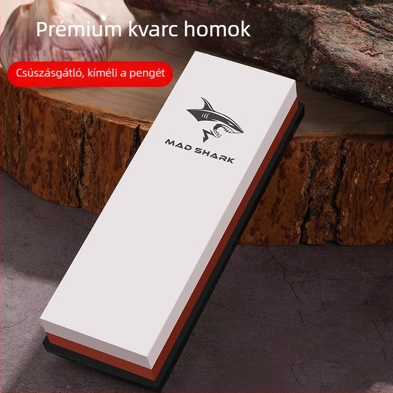 Mad Shark professzionális köszörűkő konyhai késekhez – polírozó és élfinomítási eszköz, új modell