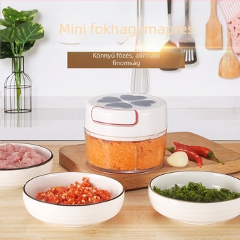 Mini gyömbér- és fokhagyma nyomó — kézi fokhagyma nyomó és gyömbér zúzó