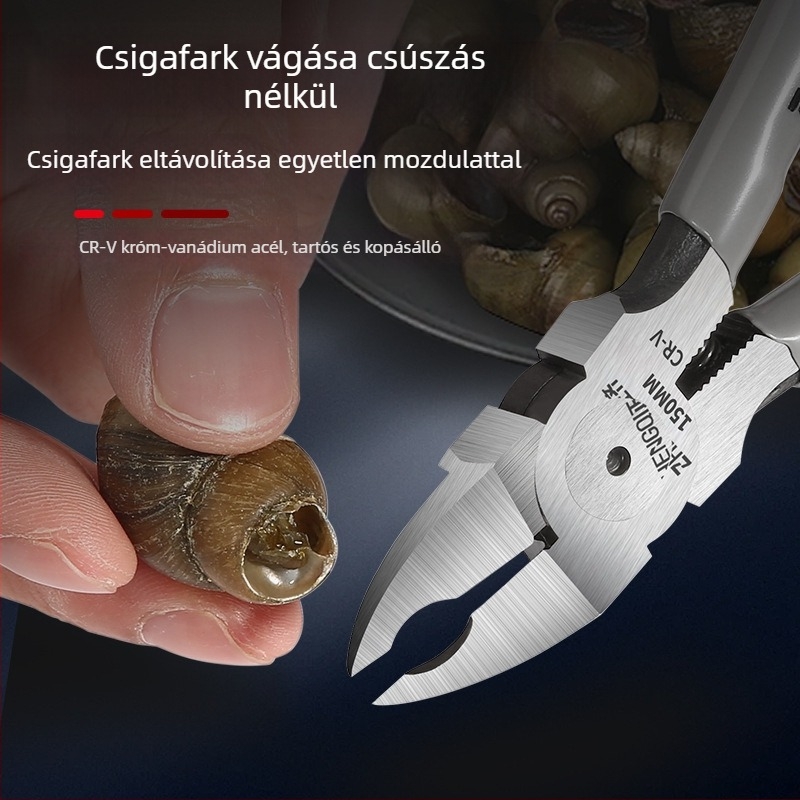 Csigaolló és csiga farkát csipesz – Konyhai eszközök készlet, éles és energiatakarékos