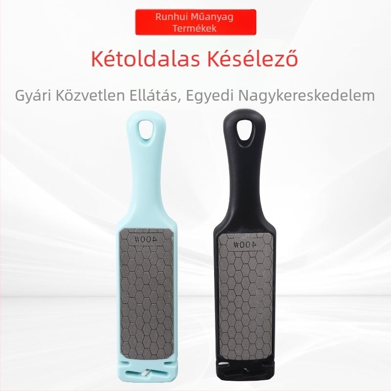 Runhui Kétoldalas gyémánt köszörűkő – konyhai késekhez