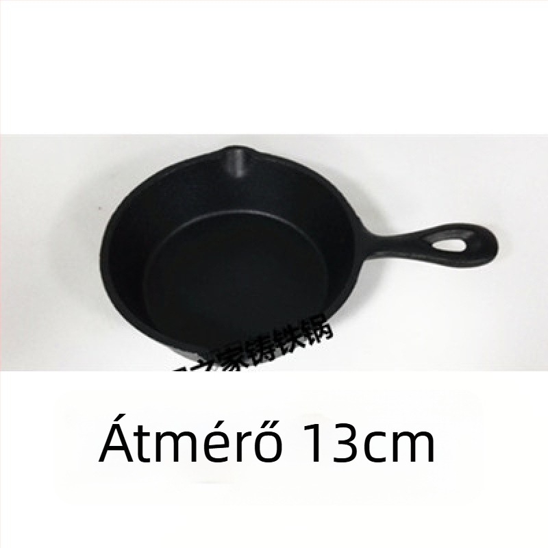 Mini konyhai játékkészlet valós főzési élménnyel, mini konyhai eszközök, omlett serpenyő bevonat nélkül, három stílusban