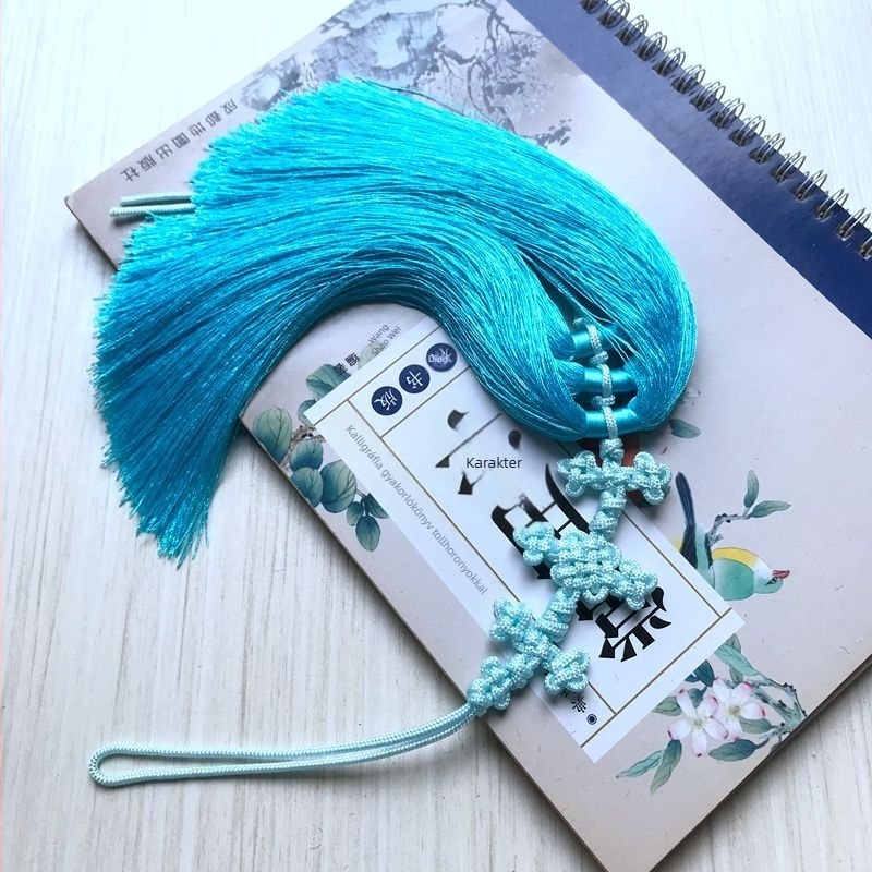 Új stílusú kínai csomómedál Hanfu díszítéssel és Wenwan jade szövő kiegészítőkkel