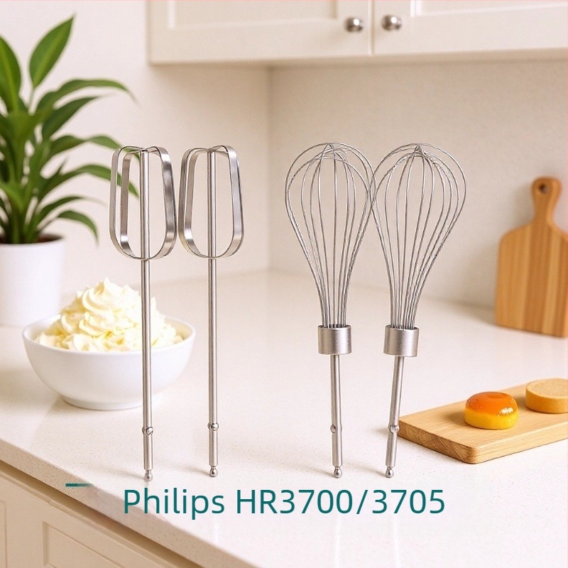 Philips HR3700/3705 rozsdamentes acél, 12-vezetékes tojásfelverő keverő, krémhez és tésztához — univerzális kiegészítő