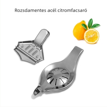 Rozsdamentes acél citromklipsz — kézi citromprés és gyümölcsprés