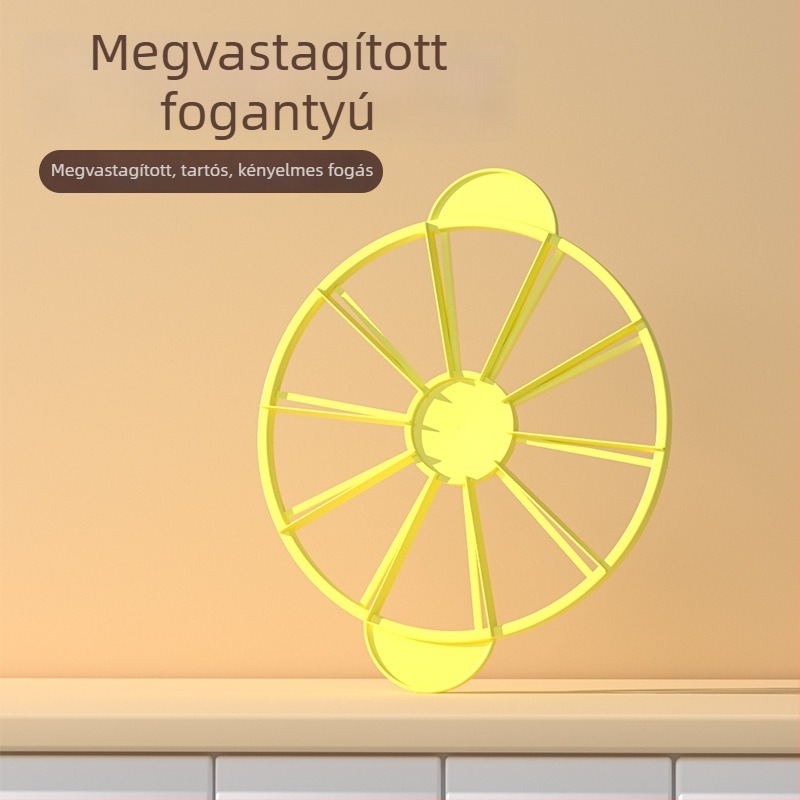 Kör tortavágó és adagoló – műanyag sütőeszköz egyenletes szeletekhez