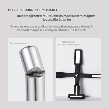 Kereszt alakú erős mágnes Cat Eye zselés körömökhöz
