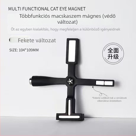 Kereszt alakú erős mágnes Cat Eye zselés körömökhöz