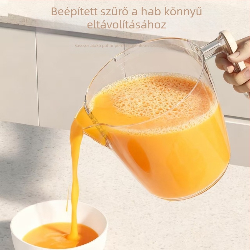 Kézi tojáshabosító pohár – nagy kapacitású, multifunkcionális tojáskeverő tojásokhoz, tejszínhez és sütéshez