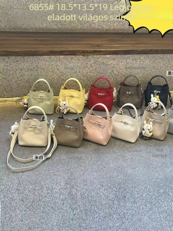 2026 új vödör alakú táska – trendi crossbody/vállon viselhető, kosár-stílusú dizájn