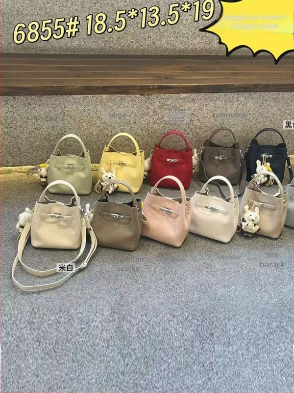 2026 új vödör alakú táska – trendi crossbody/vállon viselhető, kosár-stílusú dizájn