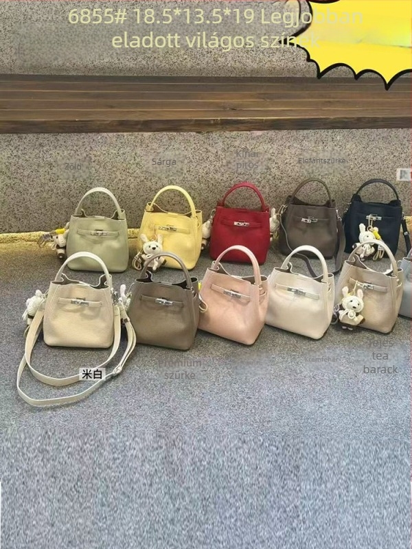 2026 új vödör alakú táska – trendi crossbody/vállon viselhető, kosár-stílusú dizájn