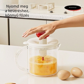Kézi tojásfelverő, nagy kapacitású, háztartási multifunkcionális keverő sütéshez és krémekhez
