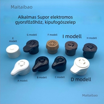 Elektromos nyomásos főzőedényhez Valve készlet: nyomáskorlátozó szelep, kipufogó szelep, kioldó szelep, nehéz kioldó szelep (Metabo-kompatibilis)