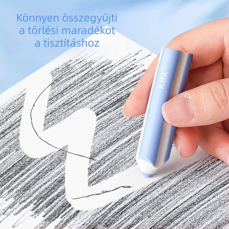 Ceruza radír, morzsamentes, ultratiszta, nyom nélkül, rajzfilmfigurás aranyos dizájn általános iskolásoknak