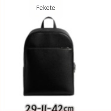 Owen29 hátizsák retro bevonattal és monogrammal, diákoknak, mindennapi és sokoldalú, uniszex