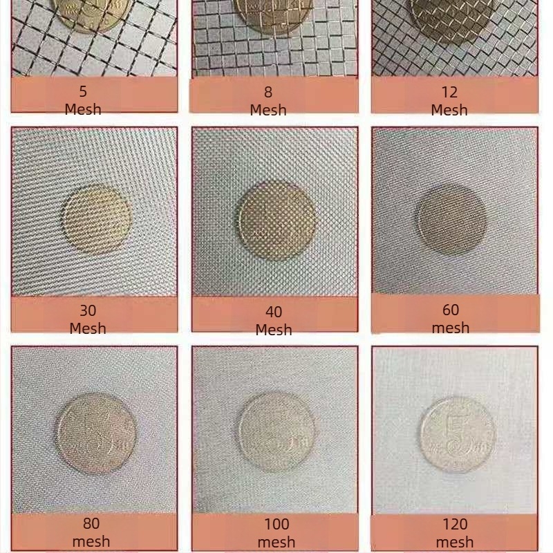 Rozsdamentes acélból készült finom hálószemes szita liszthez, rizshez és szezámmaghoz – konyhai szita