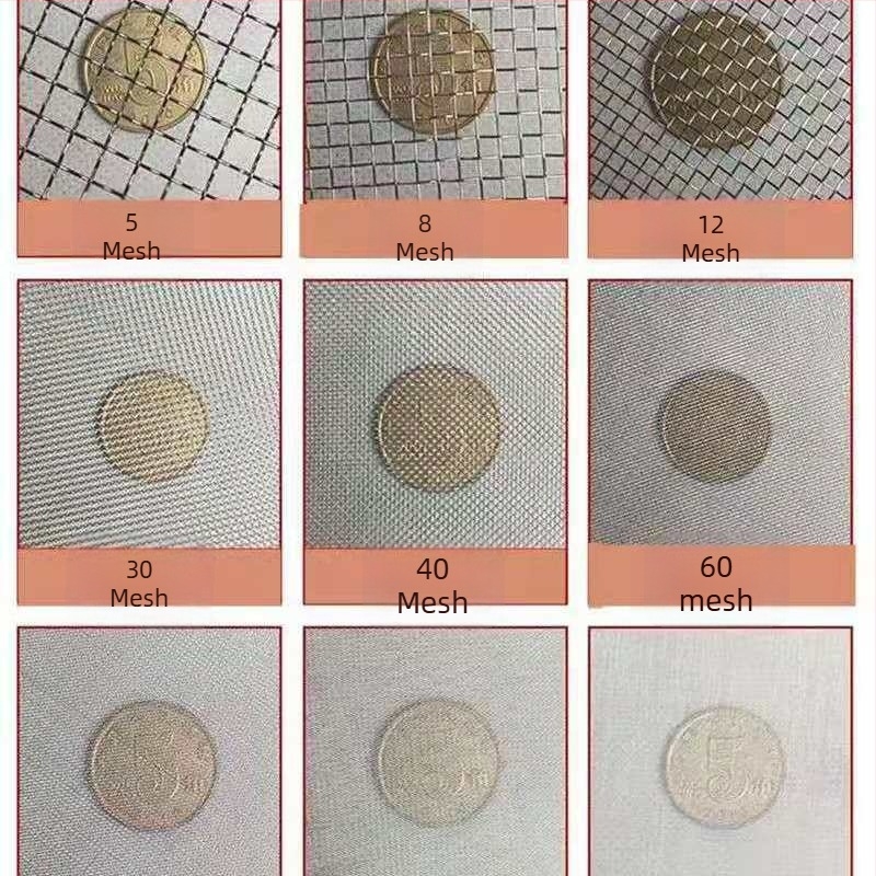Rozsdamentes acélból készült finom hálószemes szita liszthez, rizshez és szezámmaghoz – konyhai szita