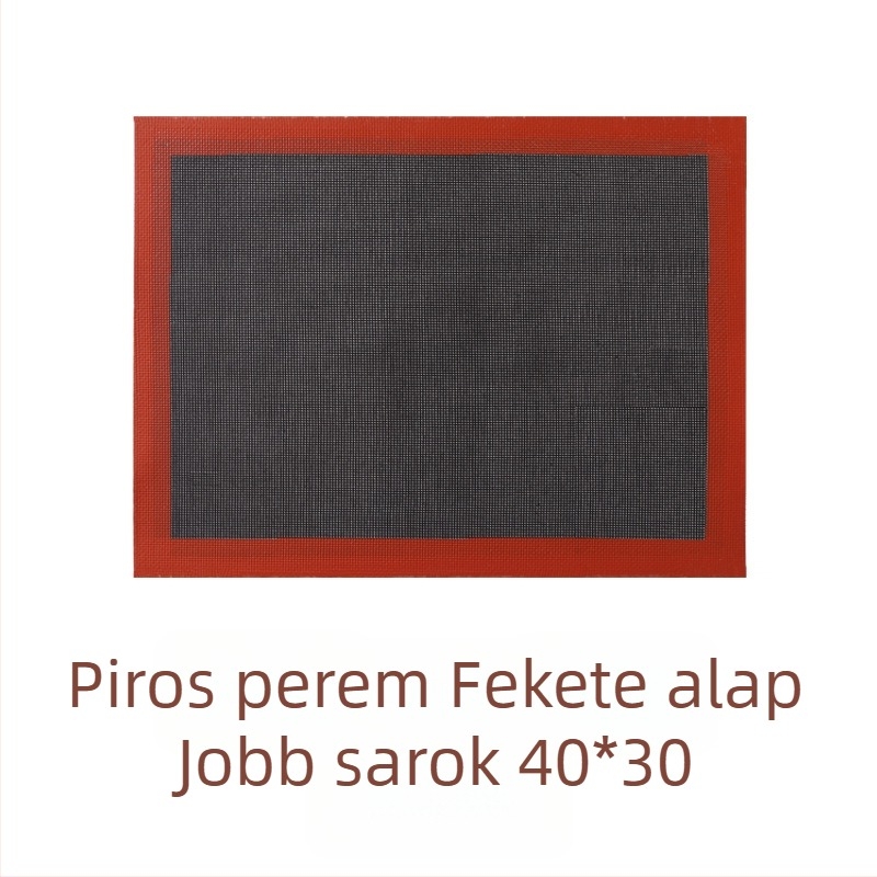 Üreges szilikon sütőmatrac üvegszálas, magas hőmérséklethez, tapadásmentes