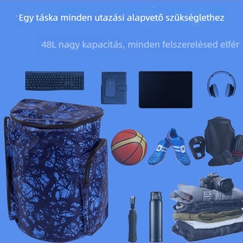 Taekwondo védőfelszerelés táska, Sanda felszerelés, többfunkciós, nagy kapacitású kamuflázs mintás tároló táska