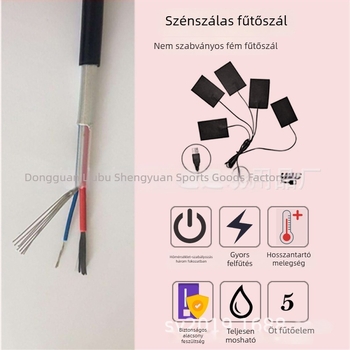 USB-üzemeltetésű fűtő mellény, állítható derekú, őszi–téli időszakra, állandó hőmérsékletű melegítő, uniszex