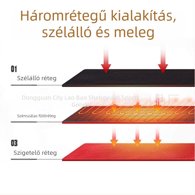 USB-üzemeltetésű fűtő mellény, állítható derekú, őszi–téli időszakra, állandó hőmérsékletű melegítő, uniszex
