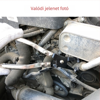 Autóvízcső bilincs fogó, egyenes torok