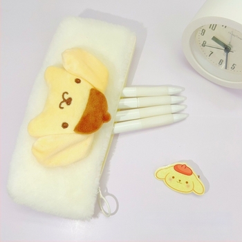 Plüss aranyos tolltartó Sanrio Cinnamorollal – japán stílusú, minimalist dizájn rajzfilm-lány motívummal