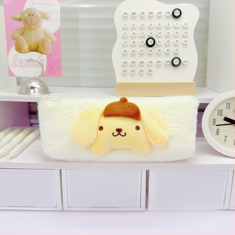 Plüss aranyos tolltartó Sanrio Cinnamorollal – japán stílusú, minimalist dizájn rajzfilm-lány motívummal