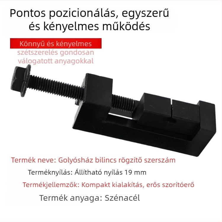 Ball Cage zároló eszköz és tömlőcsavaró autóipari javításhoz (No.45 acél)