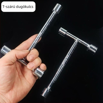 T-típusú dugókulcs készlet, 6–19 mm, T-formájú hex kulcsok és autójavítási szerszámok