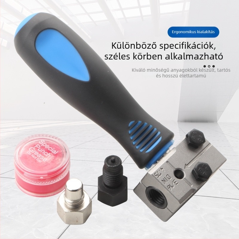 Gombafejű tágító eszköz fékcsövekhez és klímarendszer csöveihez, 4,75 mm, autójavítás
