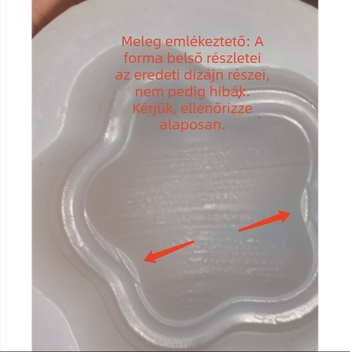 Cream Star szilikon forma csokoládés mousse és puding készítéséhez – élelmiszer-minőségű, otthoni sütéshez