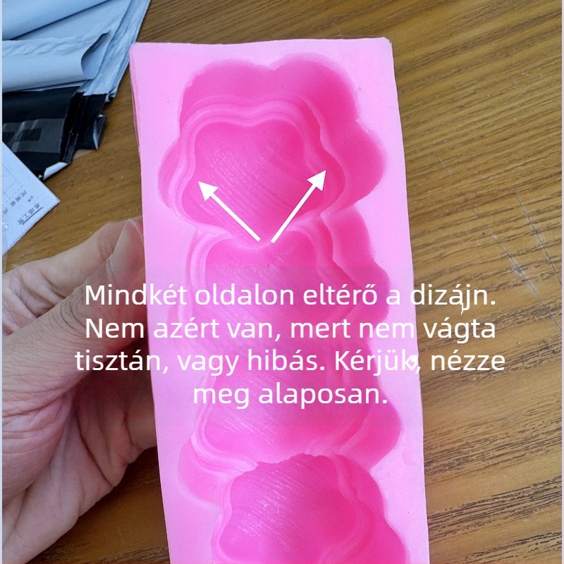Cream Star szilikon forma csokoládés mousse és puding készítéséhez – élelmiszer-minőségű, otthoni sütéshez